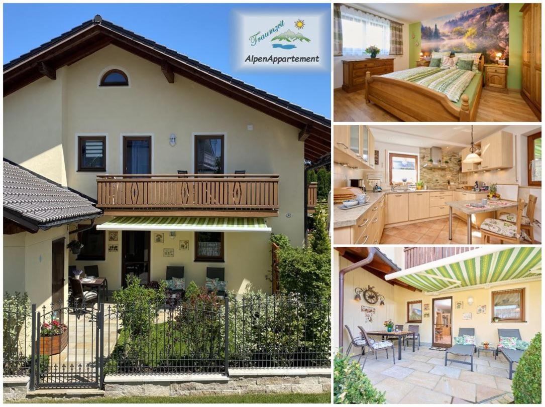 Alpenappartement Traumzeit - Pool / Eigene Terrasse / Garten بيرناو ام شيمسي المظهر الخارجي الصورة